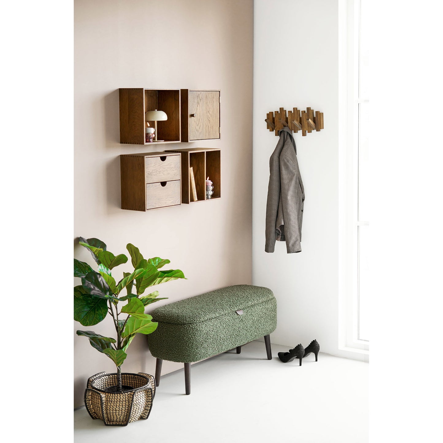 Margate Rechargeable Beige Metal Table Lamp — Ø 13 × 18 cm