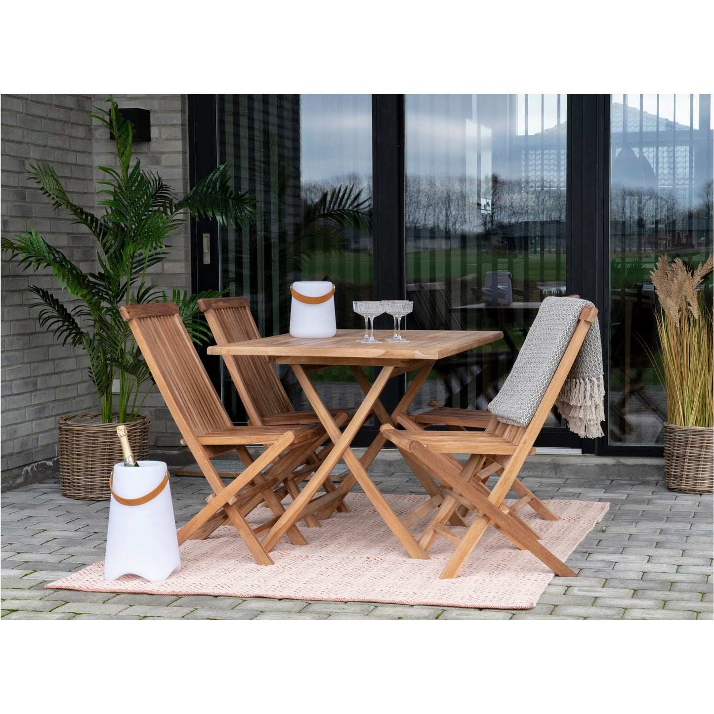 Toledo Dining Chair in Natural Solid Teak