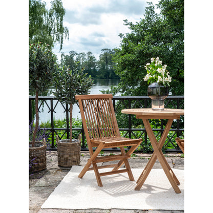 Toledo Dining Chair in Natural Solid Teak