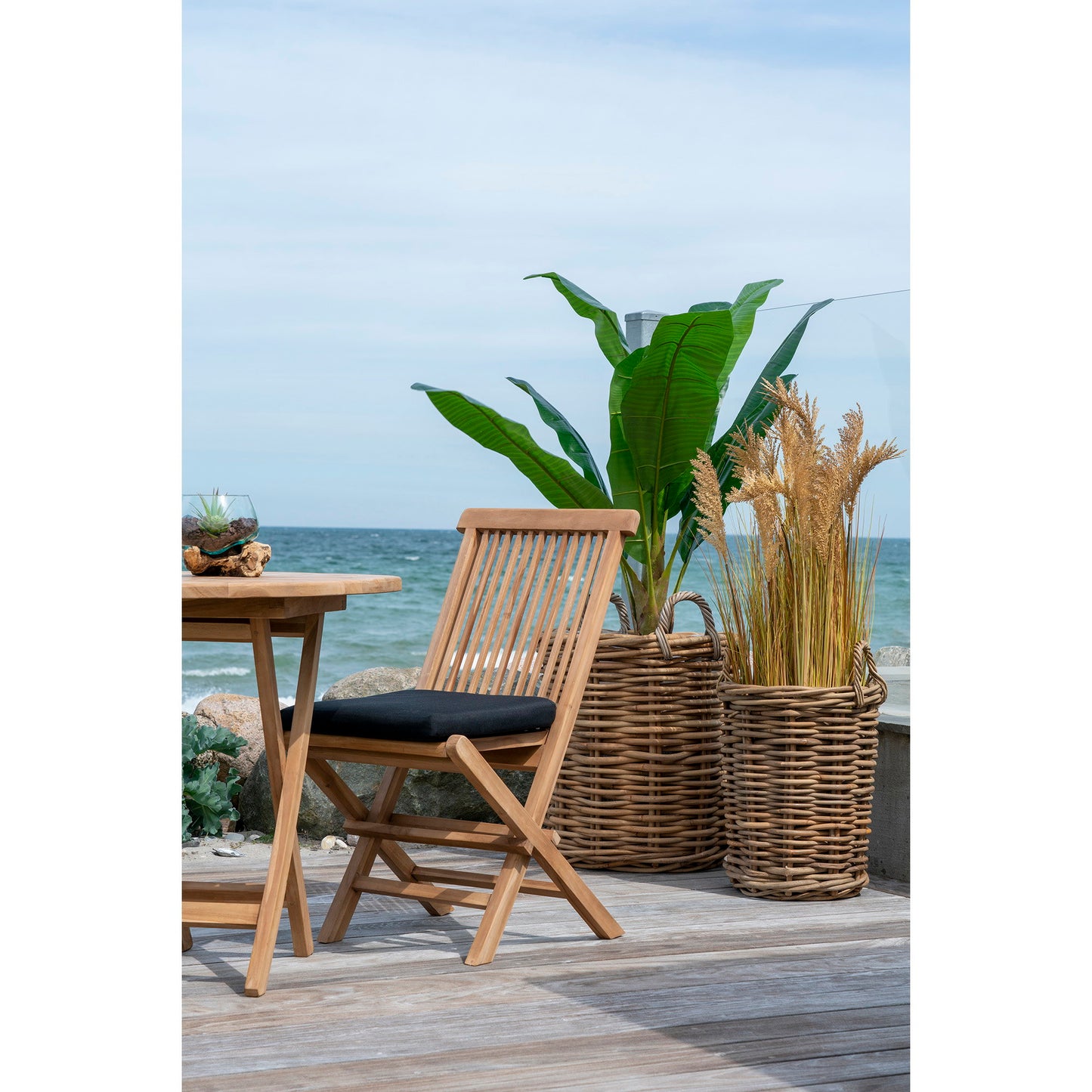 Toledo Dining Chair in Natural Solid Teak
