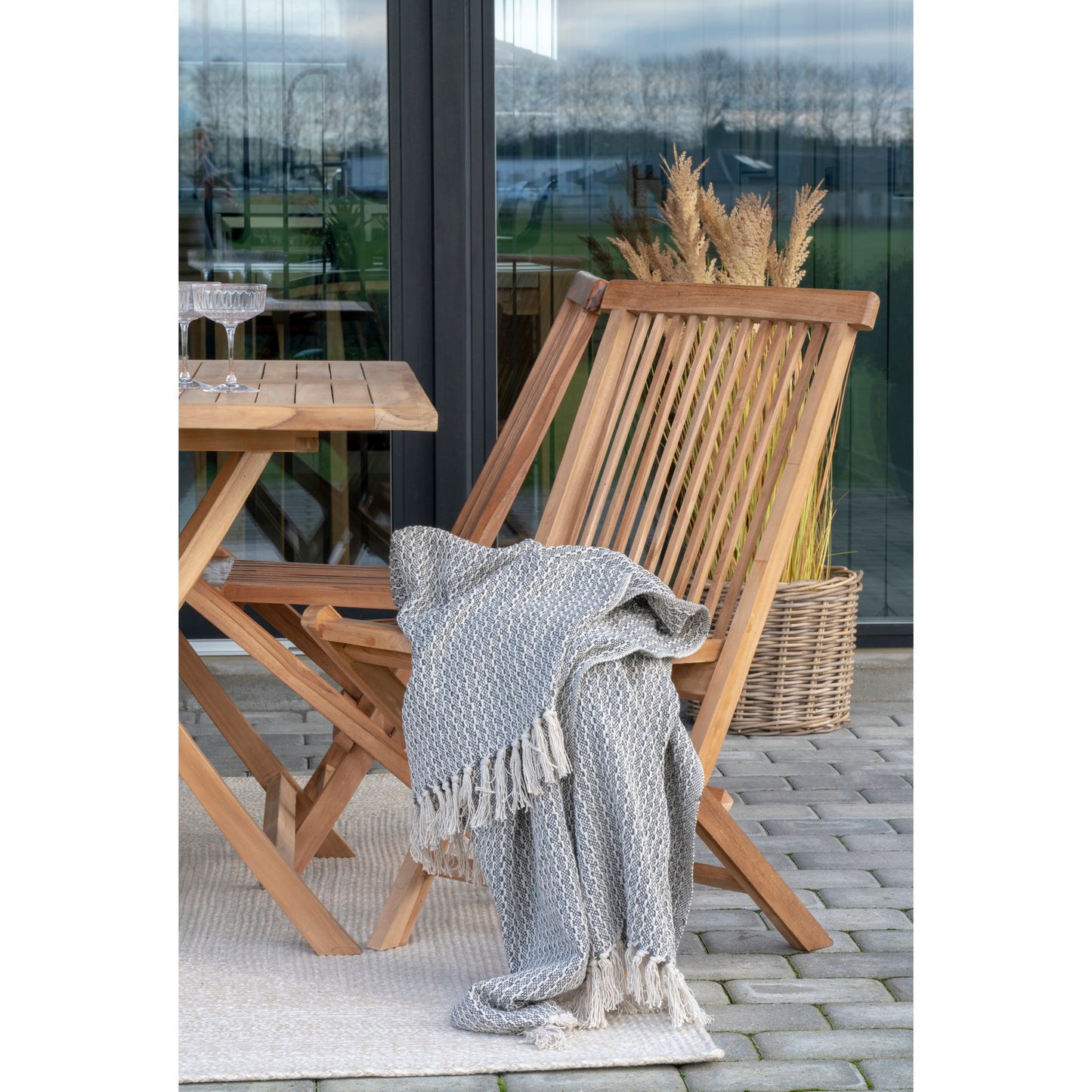 Toledo Dining Chair in Natural Solid Teak