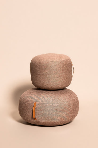 Puf Mochi Ø50 Marrón