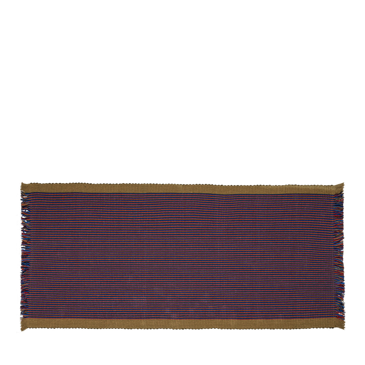 Passadeira AtYourFeet em Algodão Tecido à Mão, Multicolor — 80 × 200 cm