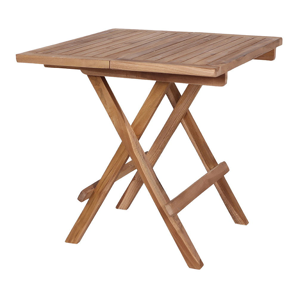 Mesa de Apoio Bilbao em Teca Natural, 50 × 50 × 50 cm