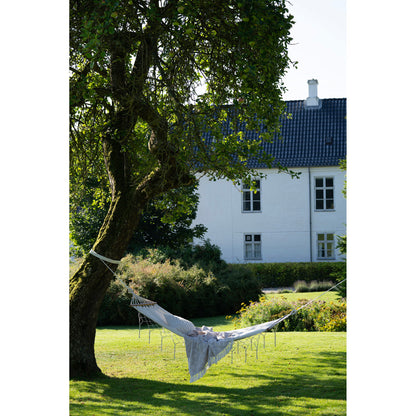 Rede de Descanso Edessa em Poliéster e Algodão, Off-White 200 × 80 cm