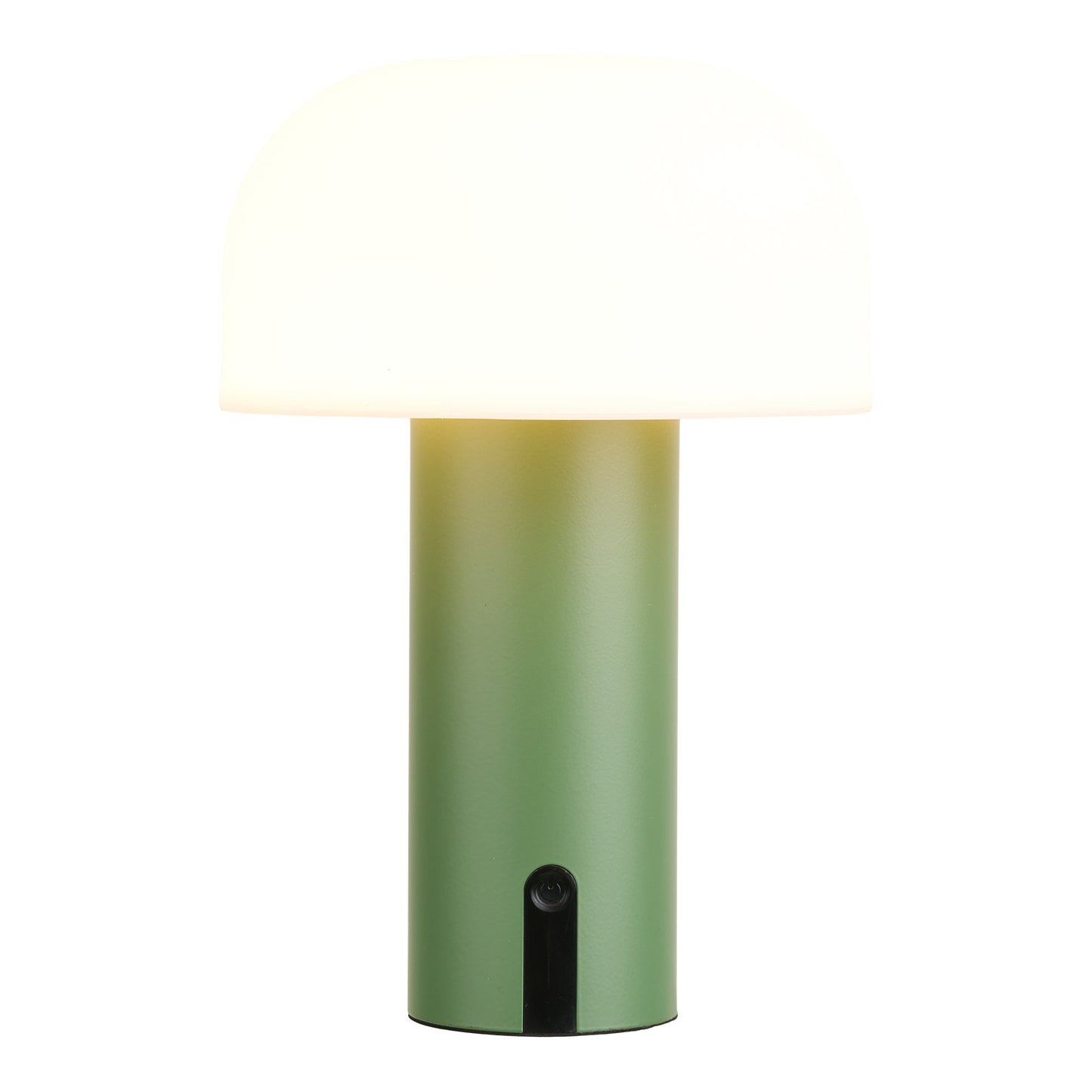 Candeeiro Portátil Soham Recarregável, Branco e Verde