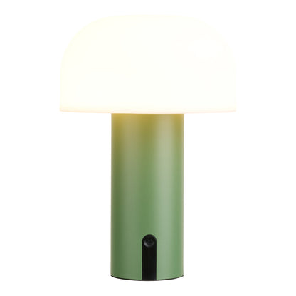 Candeeiro Portátil Soham Recarregável, Branco e Verde