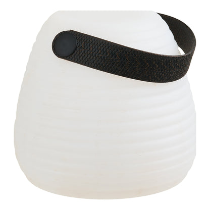 Candeeiro LED Derry Recarregável, Branco — 12 cm