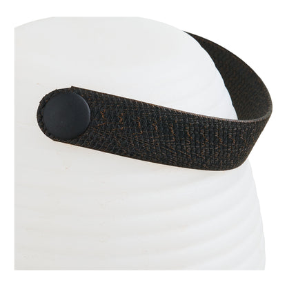 Candeeiro LED Derry Recarregável, Branco — 12 cm