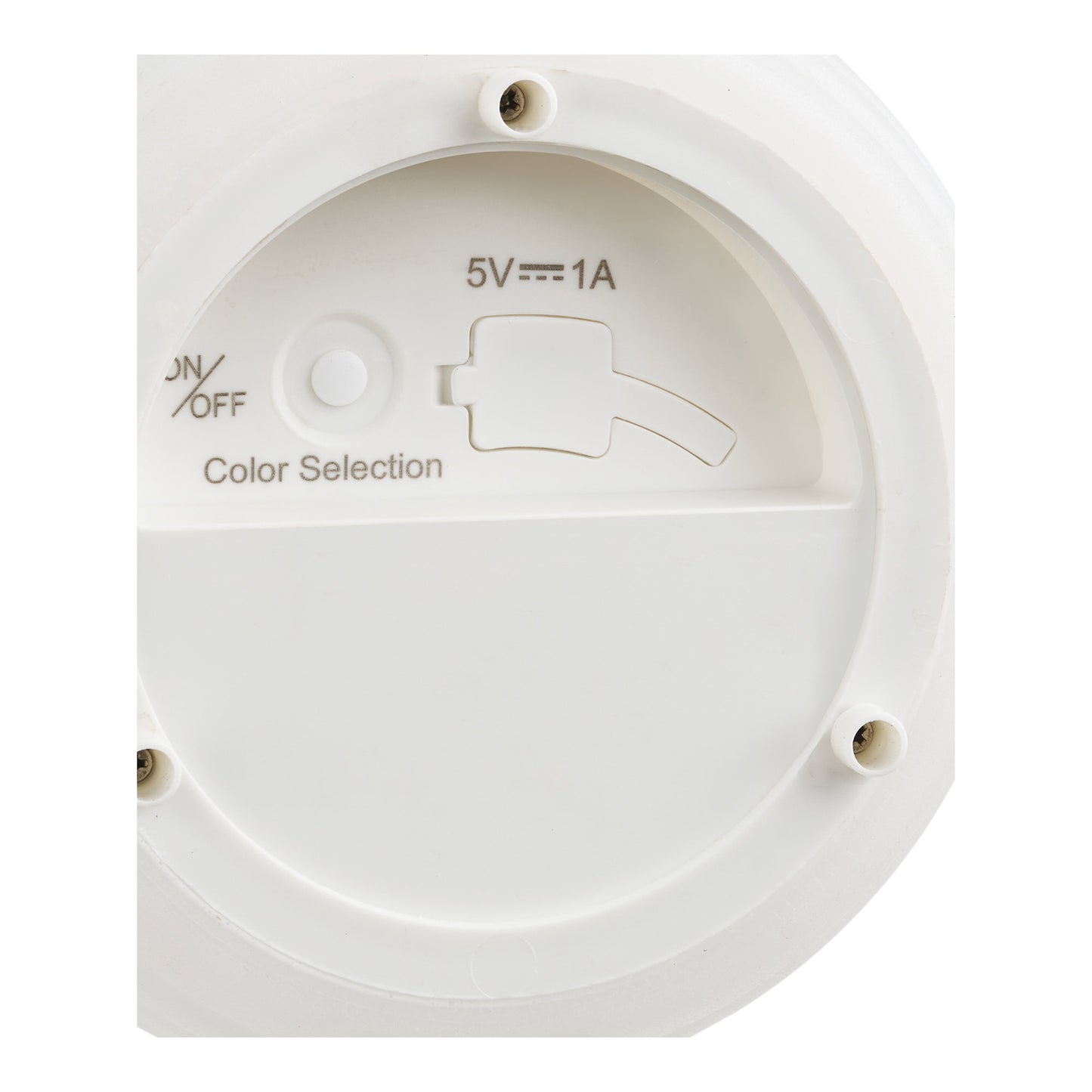 Candeeiro LED Derry Recarregável, Branco — 12 cm