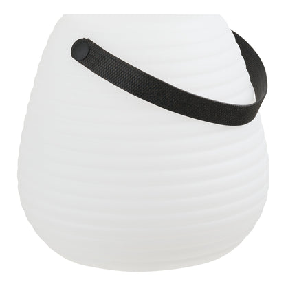 Candeeiro LED Derry Recarregável, Branco — 21 cm