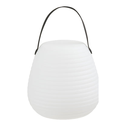 Candeeiro LED Derry Recarregável, Branco — 21 cm