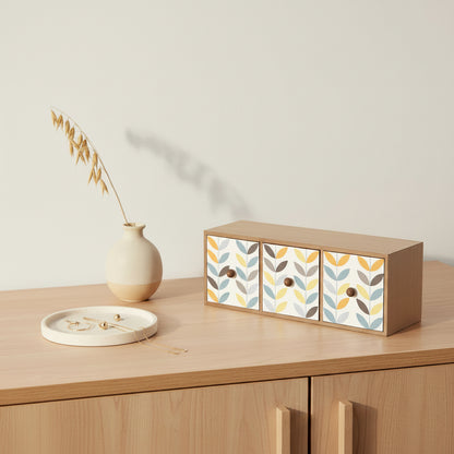 Jewelry box Versa Erin 11 x 11 x 33 cm MDF Wood-0