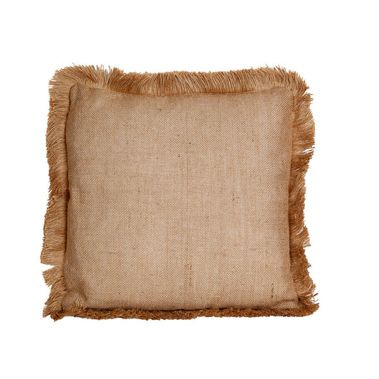Cushion Romimex Brown With tassles-0