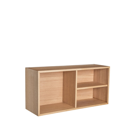 Prateleira de Parede Collect em Carvalho, Natural — 61 × 20 × 30 cm