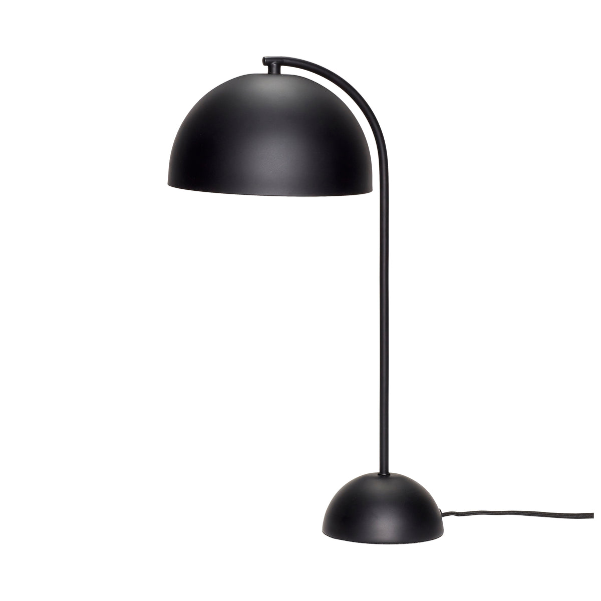 Form Iron Table Lamp, Black — Ø 23 × 48 cm