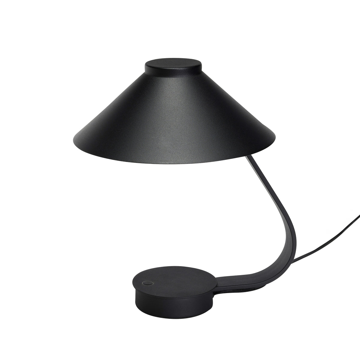 Muri Dimmable LED Iron Table Lamp, Black — 29 × 25 × 31 cm