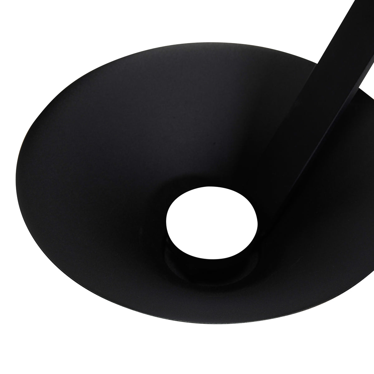 Muri Dimmable LED Iron Table Lamp, Black — 29 × 25 × 31 cm