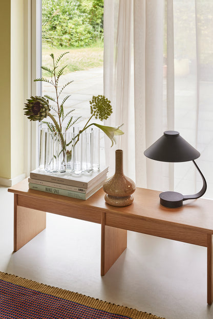 Muri Dimmable LED Iron Table Lamp, Black — 29 × 25 × 31 cm