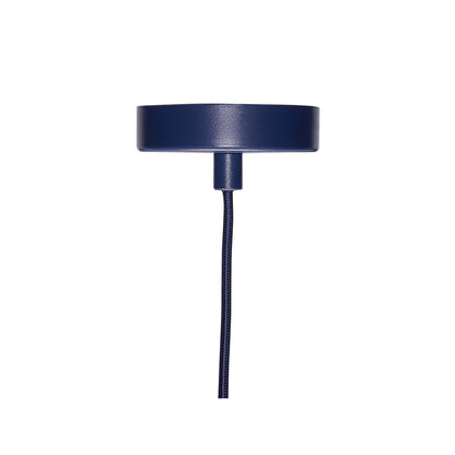 Lámpara Colgante Luminary de Hierro, Azul y Verde Claro — Ø 25 × 24 cm
