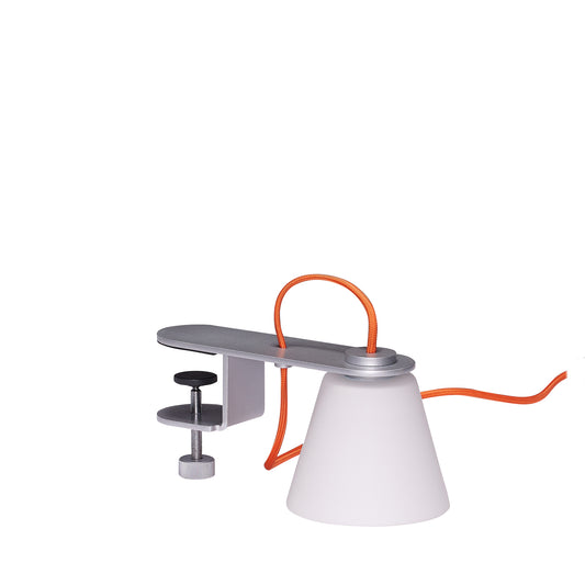 Lure Wall Light in Opal Glass and Iron, Metallic Silver — 23 × 11 × 11 cm