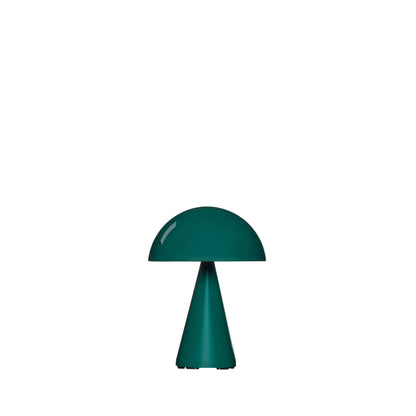 Lámpara portátil Mush verde oscuro