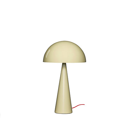 Lámpara de Mesa Mush Alto de Hierro, Arena — Ø 30 × 50 cm