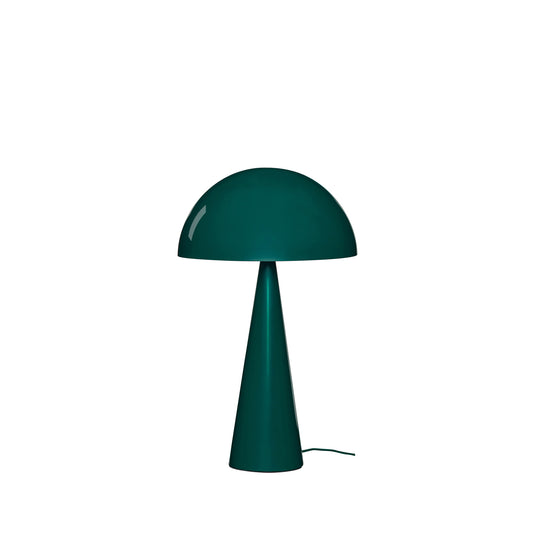 Candeeiro de Mesa Mush Alto em Ferro, Verde Escuro — Ø 30 × 50 cm