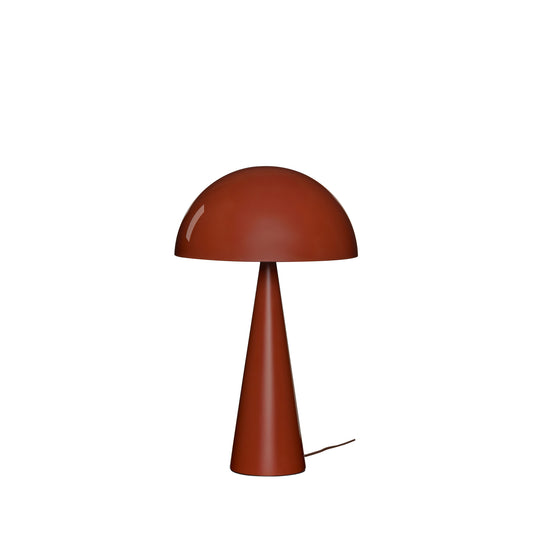 Candeeiro de Mesa Mush Alto em Ferro, Castanho — Ø 30 × 50 cm