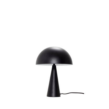 Mush Mini Iron Table Lamp, Black — Ø 25 × 33 cm