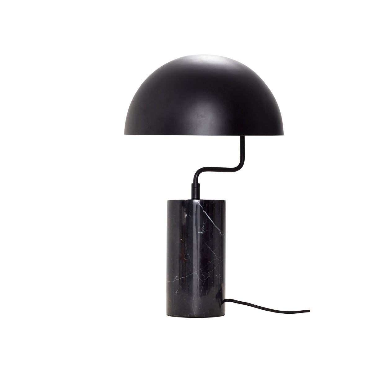 Lámpara de mesa Poise negra