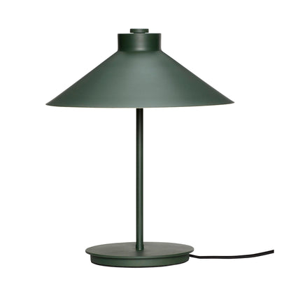 Shape Dark Green Iron Table Lamp — Ø 30 × 38 cm