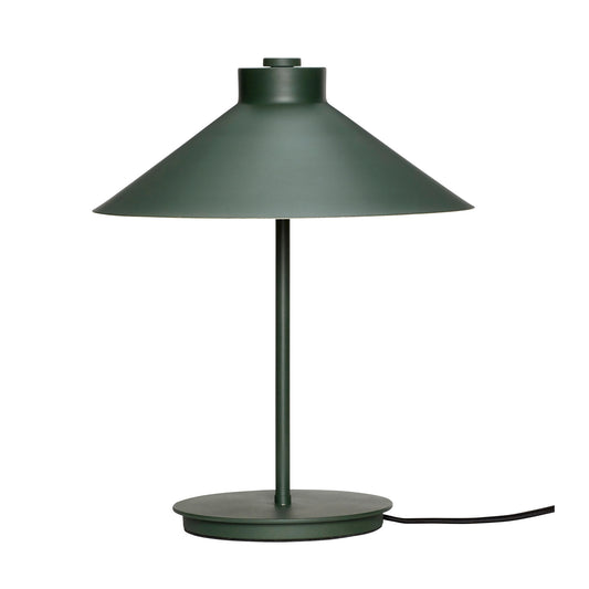Shape Dark Green Iron Table Lamp — Ø 30 × 38 cm