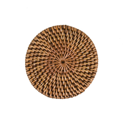 Porta-copos Colonial Rattan — detalhe