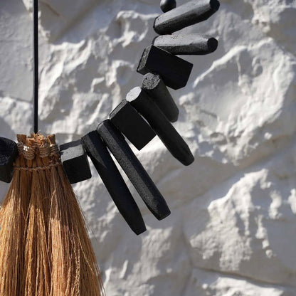 Suporte Decorativo Rayung em Madeira