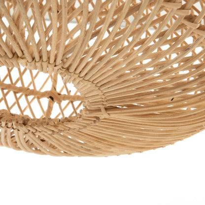 Wholly Pendant Lamp in Natural Rattan — Ø 40 × 25 cm