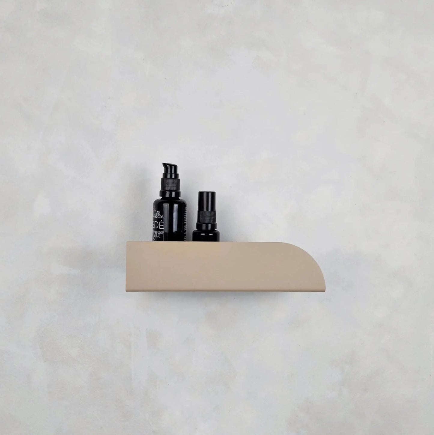 Estantería de pared metálica Torino – repisa flotante para baño y cocina-1