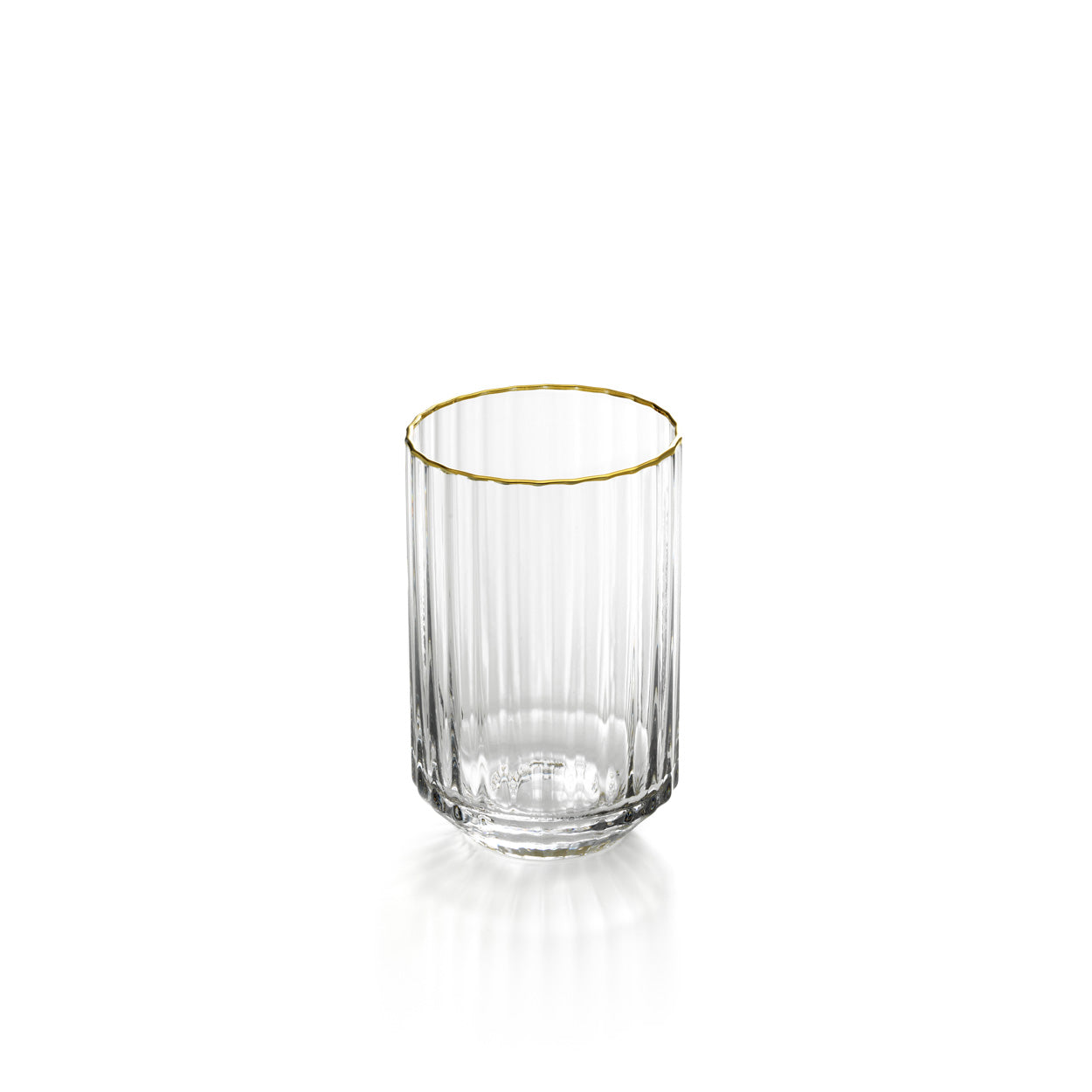 Pack de 6 Copos Golden Sip com Aro Dourado — 10,8 cm