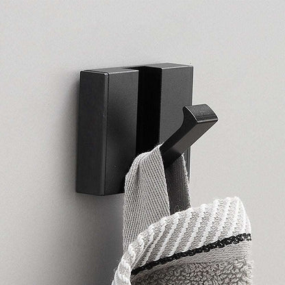 Perchero de pared moderno Palermo - Perchero metal negro-5