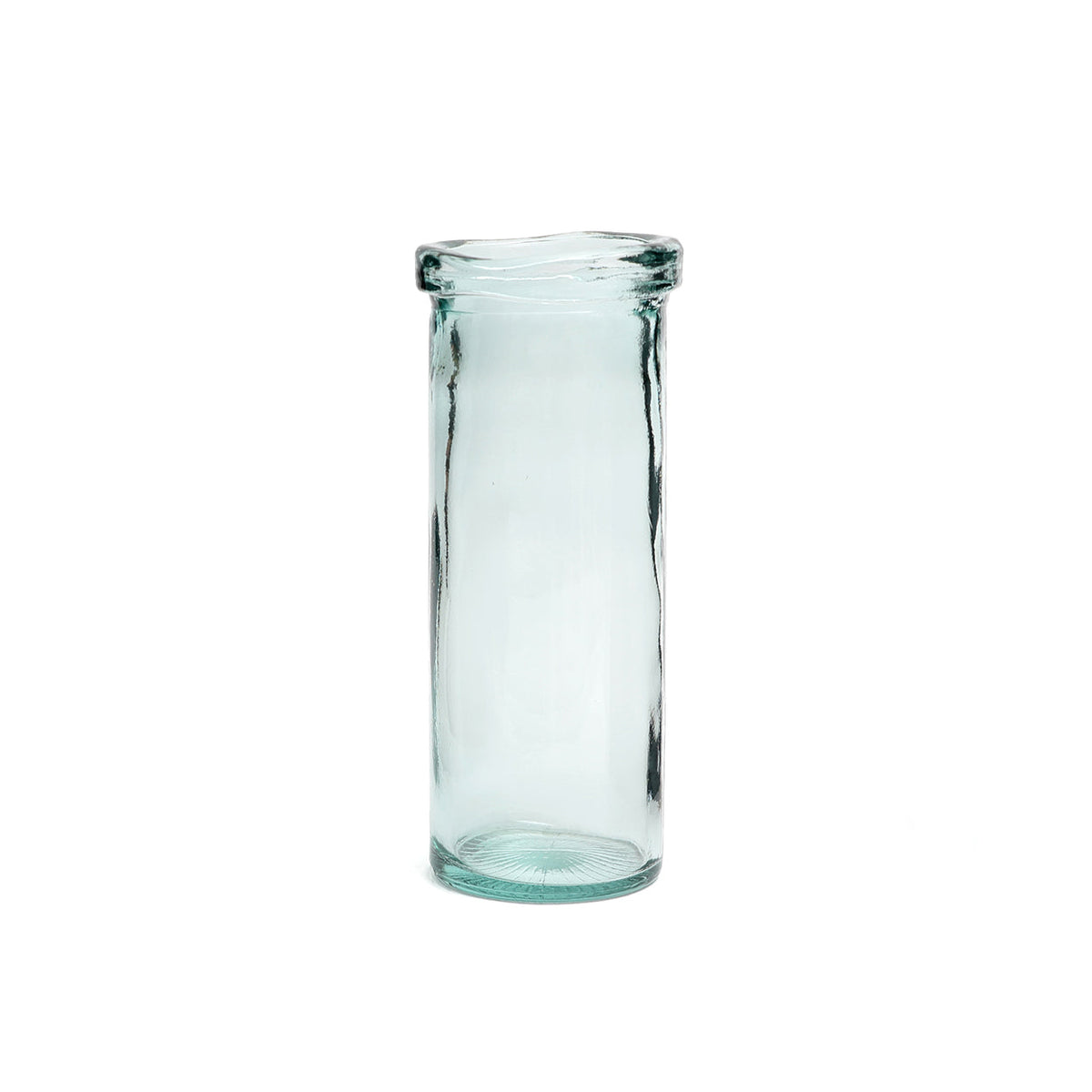 Jarrón Jiandan de Cristal — Azul — L