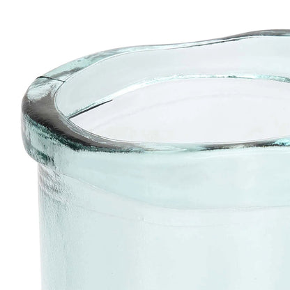 Jarrón Jiandan de Cristal — Azul — L
