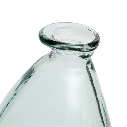 Shudi Vase in Recycled Glass — Blue