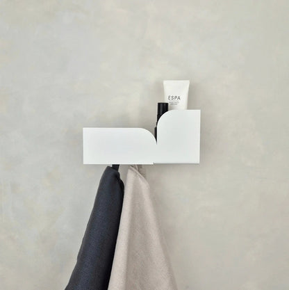 Torino Metal Wall Shelf — Floating Shelf for Bathroom