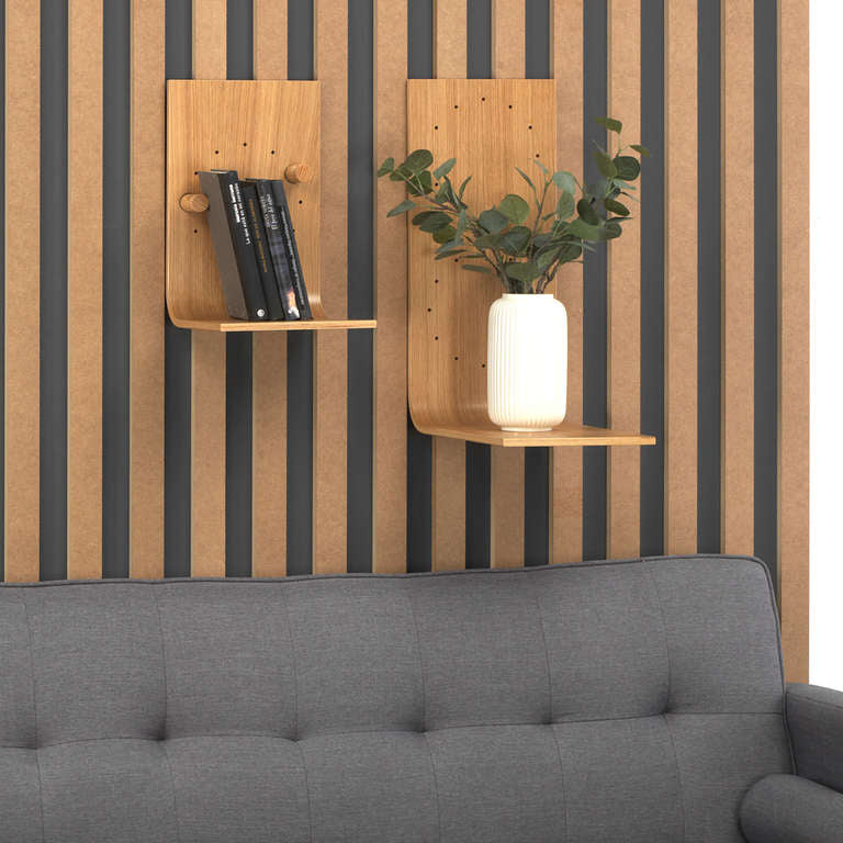 Brera Wall Shelf — Floating Wooden Shelf