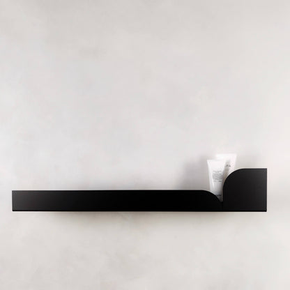 Estantería de pared metálica Torino grande – repisa flotante 60 cm-0