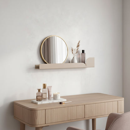 Estantería de pared metálica Torino grande – repisa flotante 60 cm-5