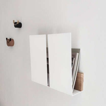 Revistero de pared Faenza – estante flotante para revistas-1
