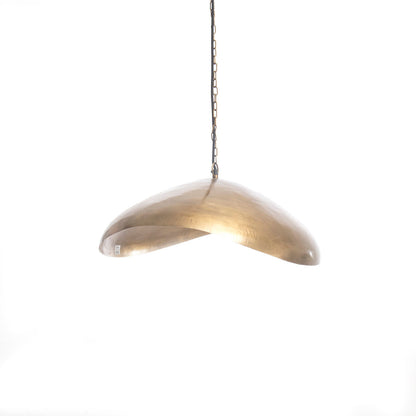 Brass Fortune Cookie Pendant Lamp — 100 × 70 cm