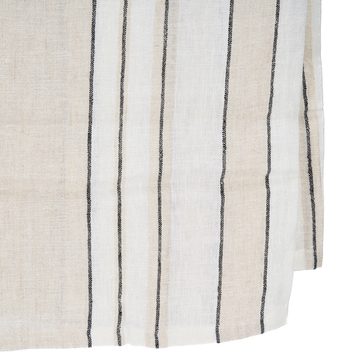 Provence Linen Tablecloth with Stripes — 150 × 300 cm