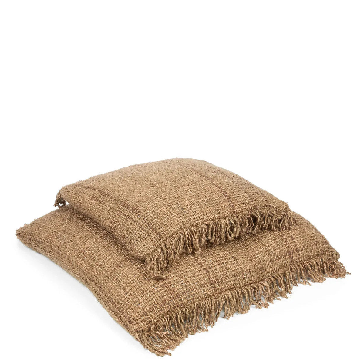 Funda de Cojín Oh My Gee de Algodón — Marrón — 60×60